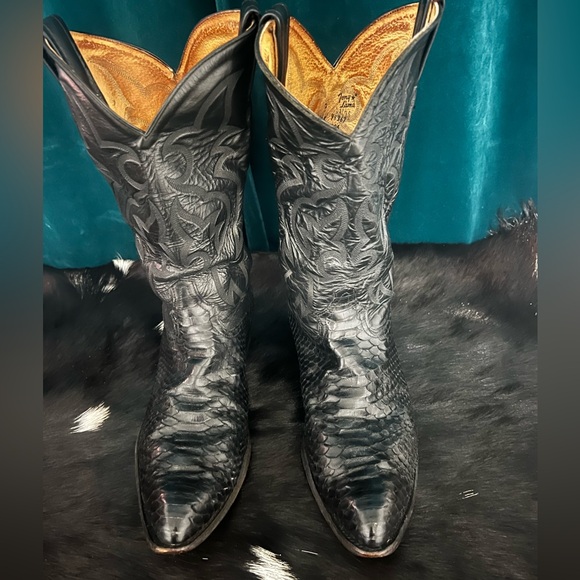 Python Cowboy boots - Picture 4 of 4